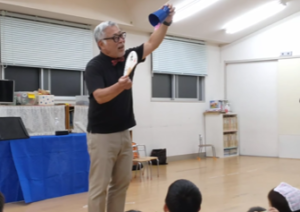 大阪市大正区の幼稚園でマジックショーをしてきました。