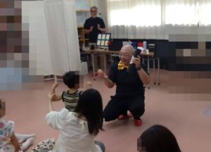 大阪市大正区の幼稚園でマジックショーをしてきました。