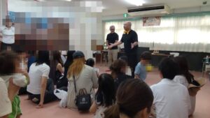 大阪市大正区の幼稚園でマジックショーをしてきました。