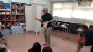 大阪市大正区の幼稚園でマジックショーをしてきました。