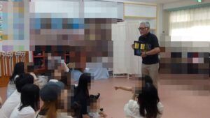 大阪市大正区の幼稚園でマジックショーをしてきました。