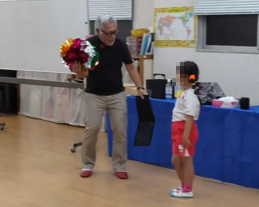 大阪市大正区の幼稚園でマジックショーをしてきました。